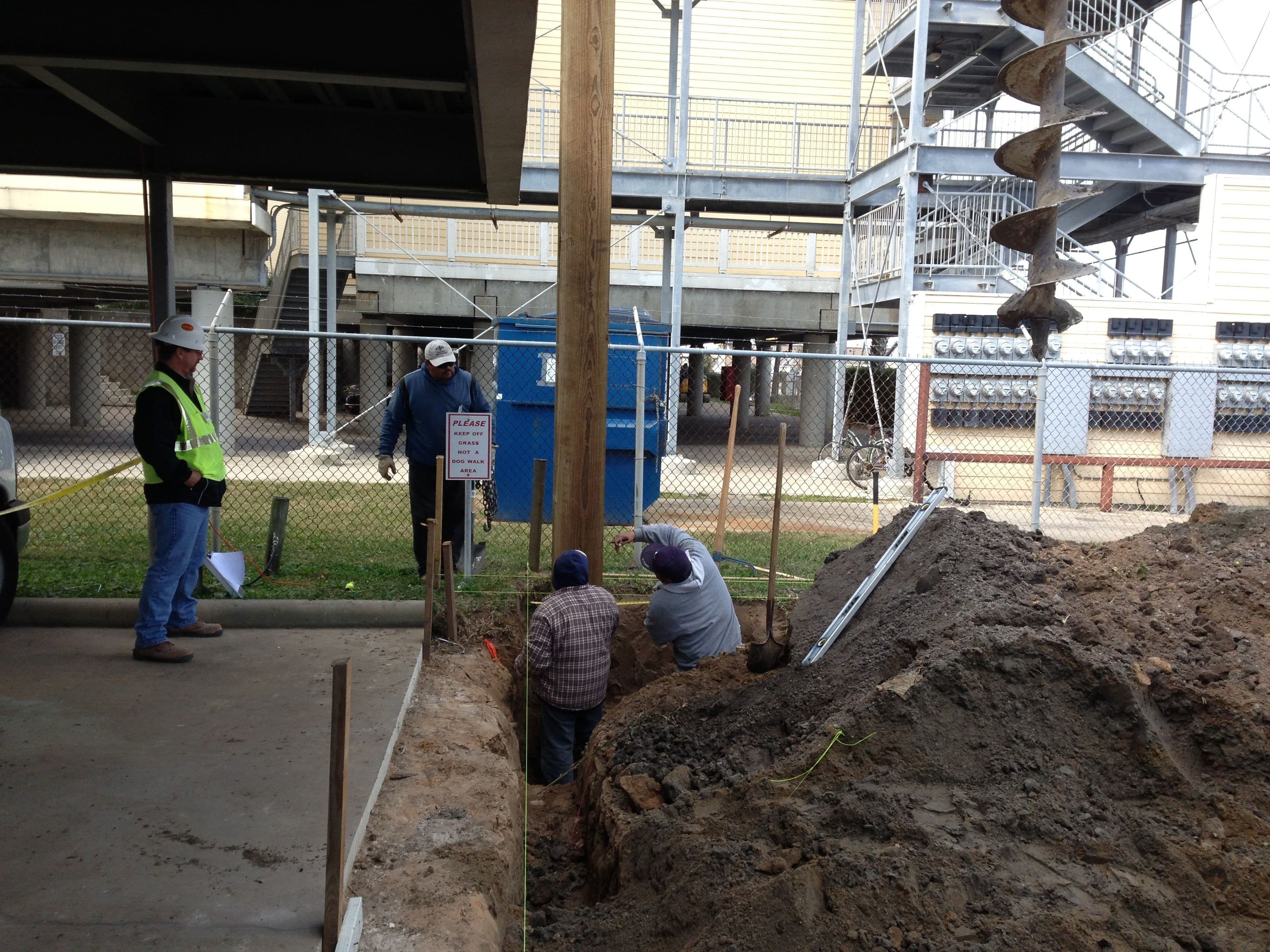 Construction Workers on Site